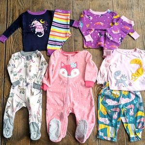 Cat and Jack pajama bundle
